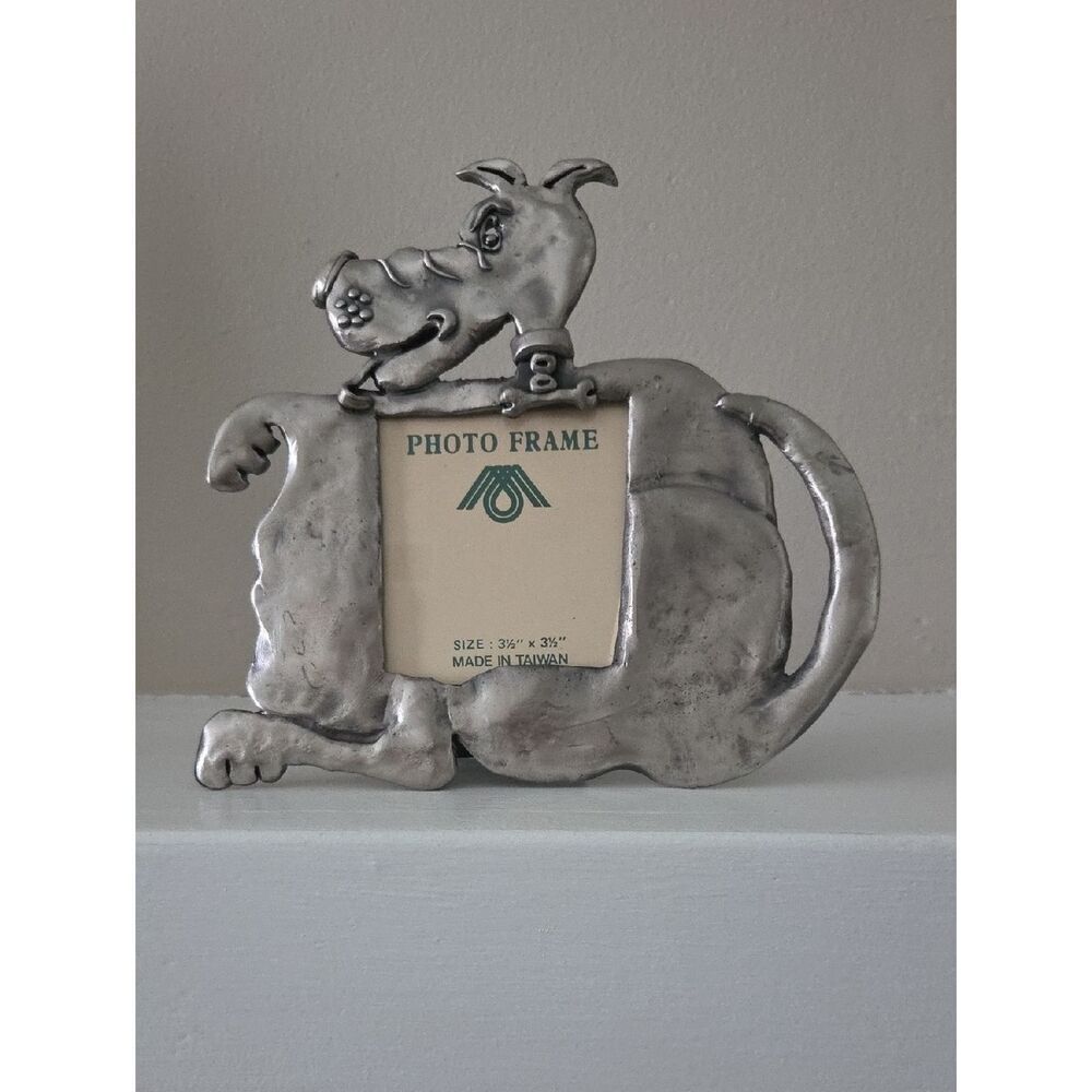 Dog-Shaped Photo Frame